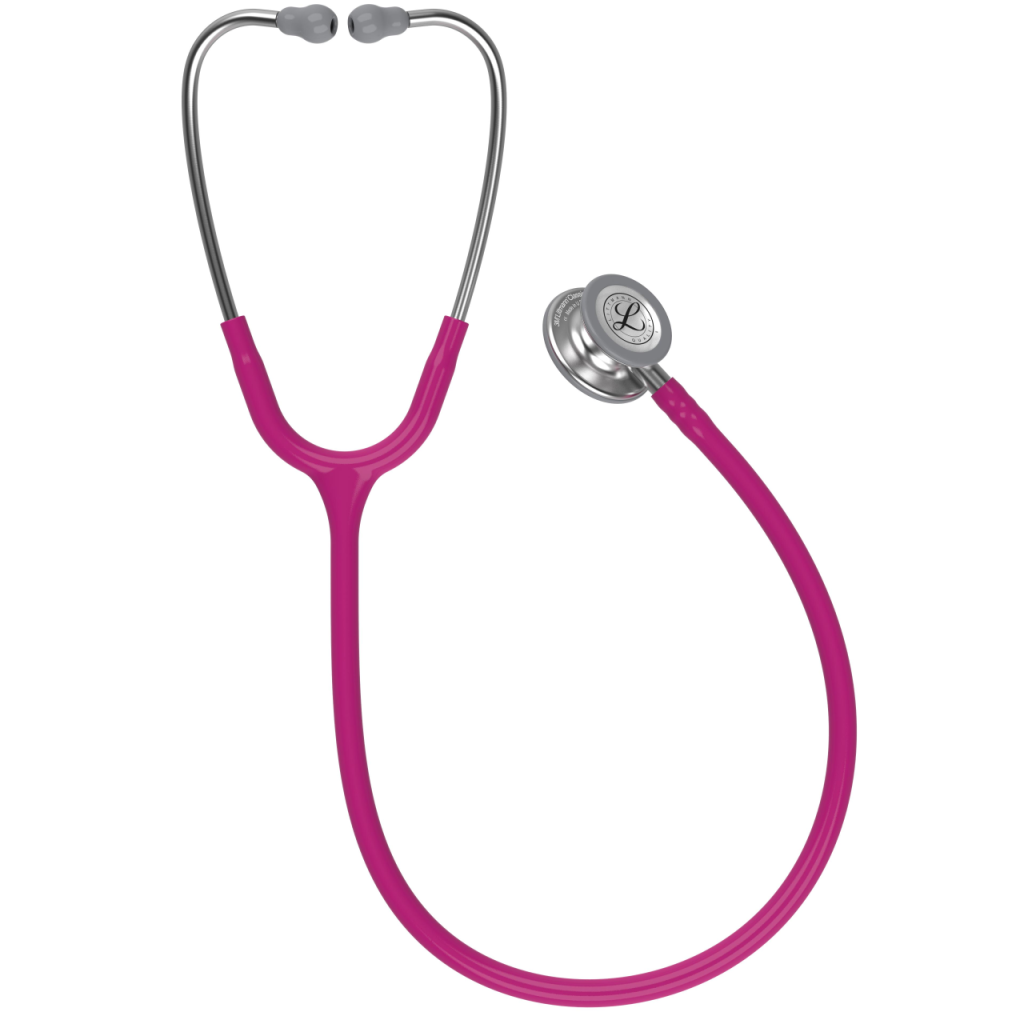 Stetoscop 3M Littmann Classic III Roz Inchis - Zmeura 5648 privire de ansamblu