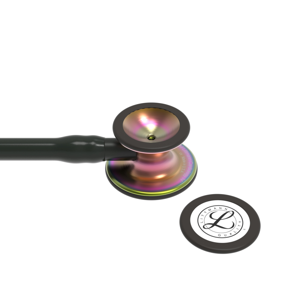 Stetoscop 3M Littmann Cardiology IV Negru capsula curcubeu 6165 - capsula + diafragma