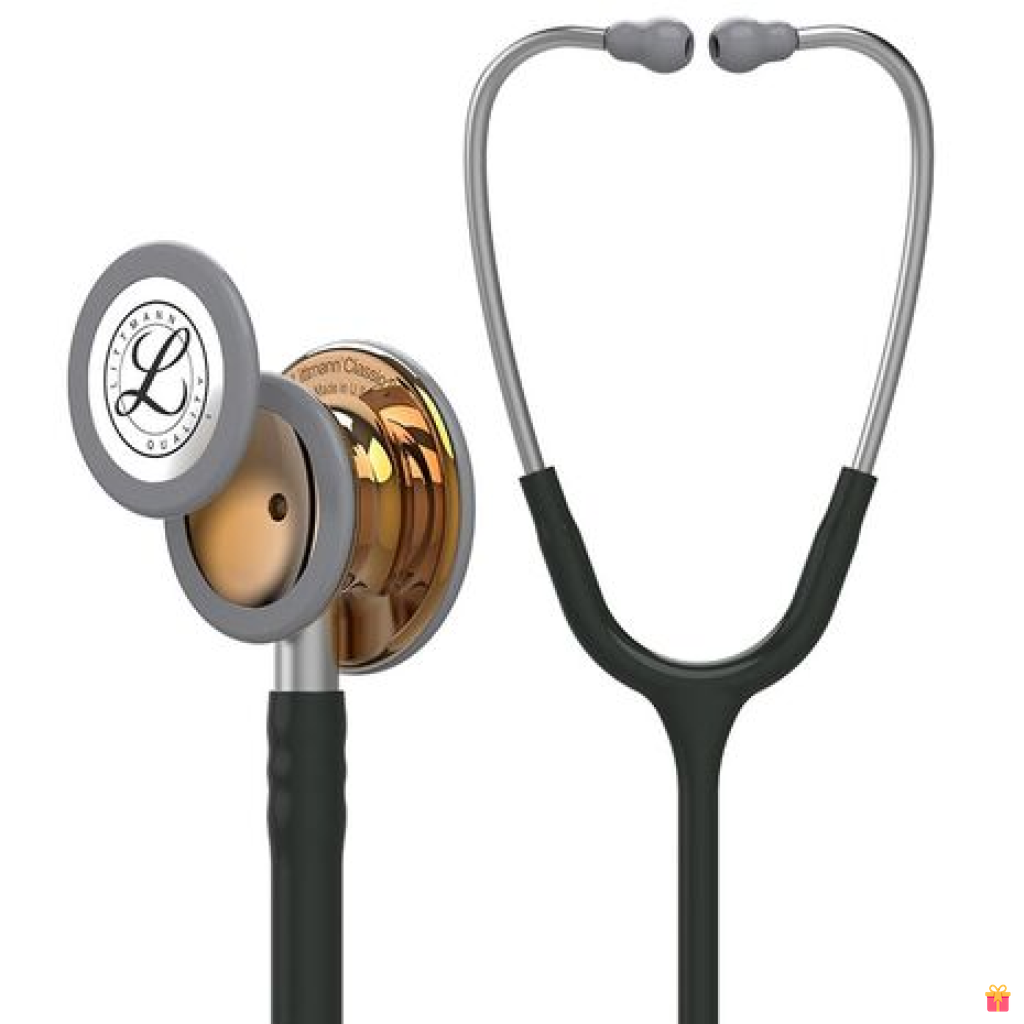 Stetoscop Littmann Classic III Negru capsula cupru finisaj oglinda 5646, editie 2024